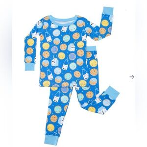 Little Sleepies Cookies & Milk 2 piece pajama set 3T